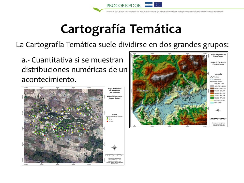 Cartografía Temática La Cartografía Temática suele dividirse en dos grandes grupos: