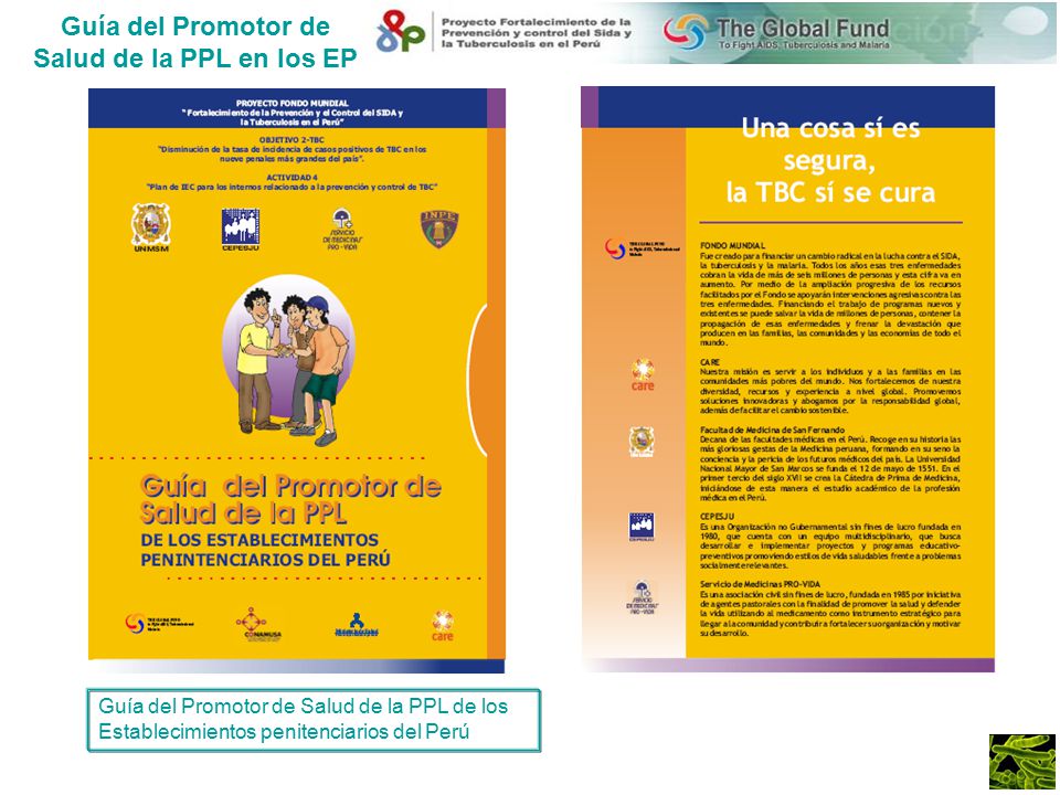 Guía del Promotor de Salud de la PPL en los EP