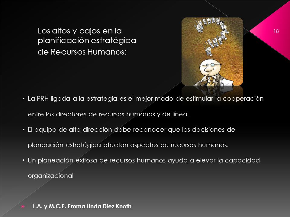 Los altos y bajos en la planificación estratégica de Recursos Humanos: