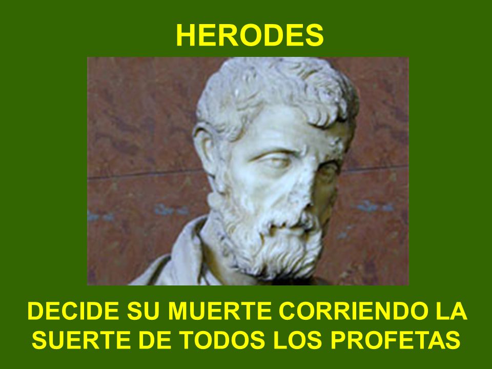 DECIDE SU MUERTE CORRIENDO LA SUERTE DE TODOS LOS PROFETAS