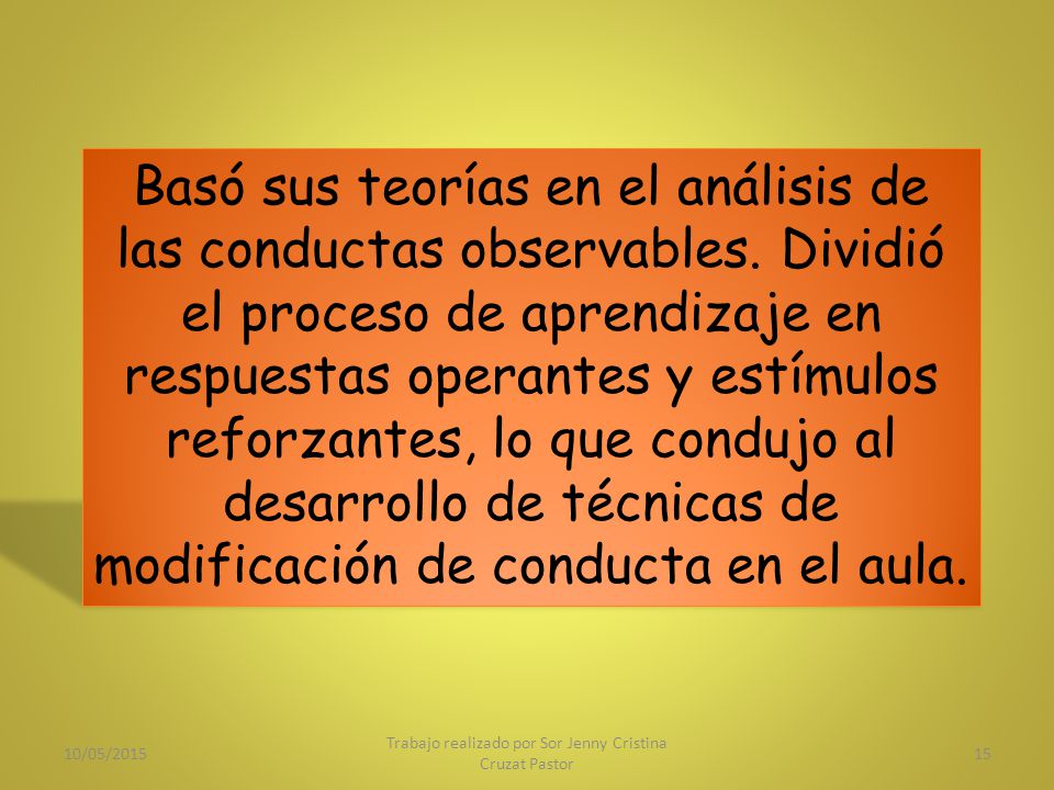 Trabajo realizado por Sor Jenny Cristina Cruzat Pastor