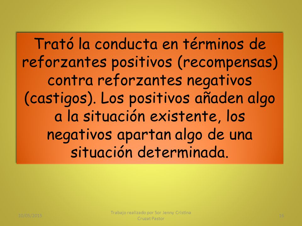 Trabajo realizado por Sor Jenny Cristina Cruzat Pastor
