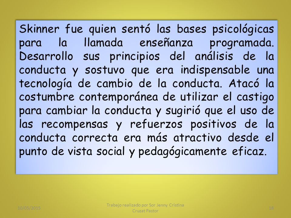 Trabajo realizado por Sor Jenny Cristina Cruzat Pastor