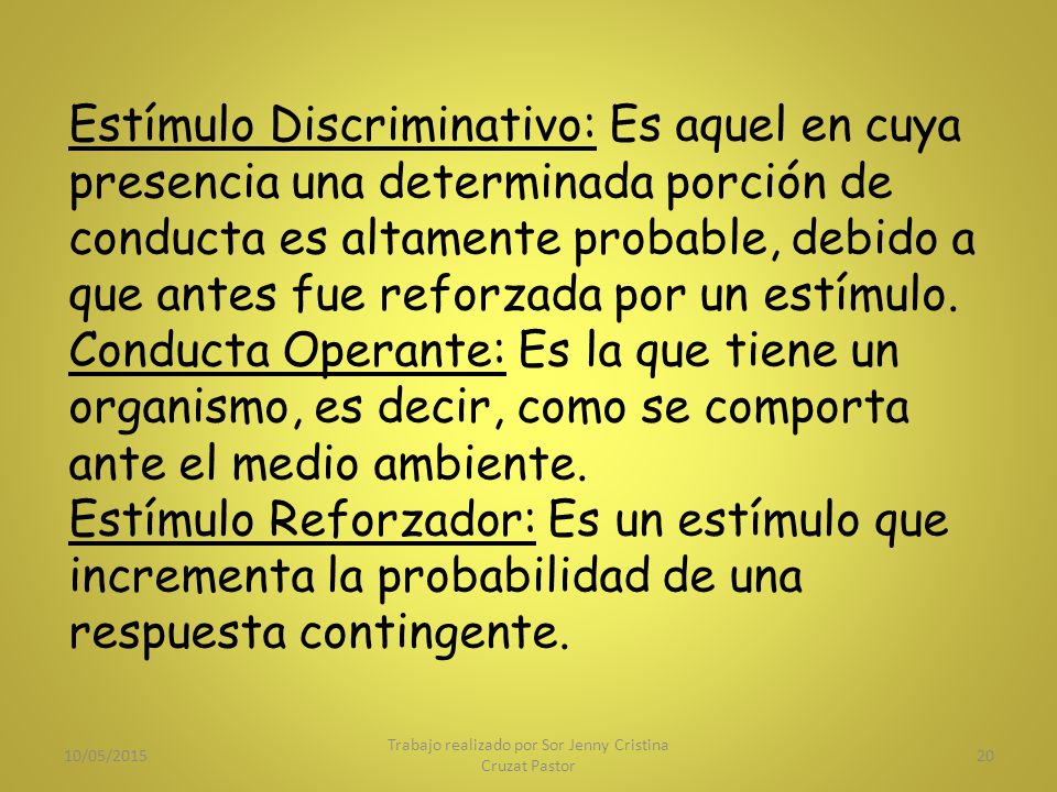 Trabajo realizado por Sor Jenny Cristina Cruzat Pastor