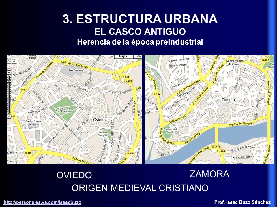 Herencia de la época preindustrial Prof. Isaac Buzo Sánchez