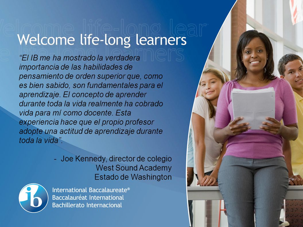 - Joe Kennedy, director de colegio West Sound Academy