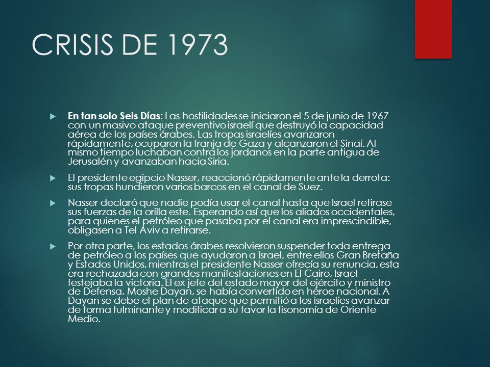 CRISIS DE 1973