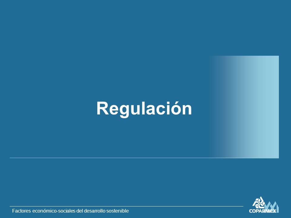 Regulación La tramitología es otro factor que influye en la competitividad de los países.