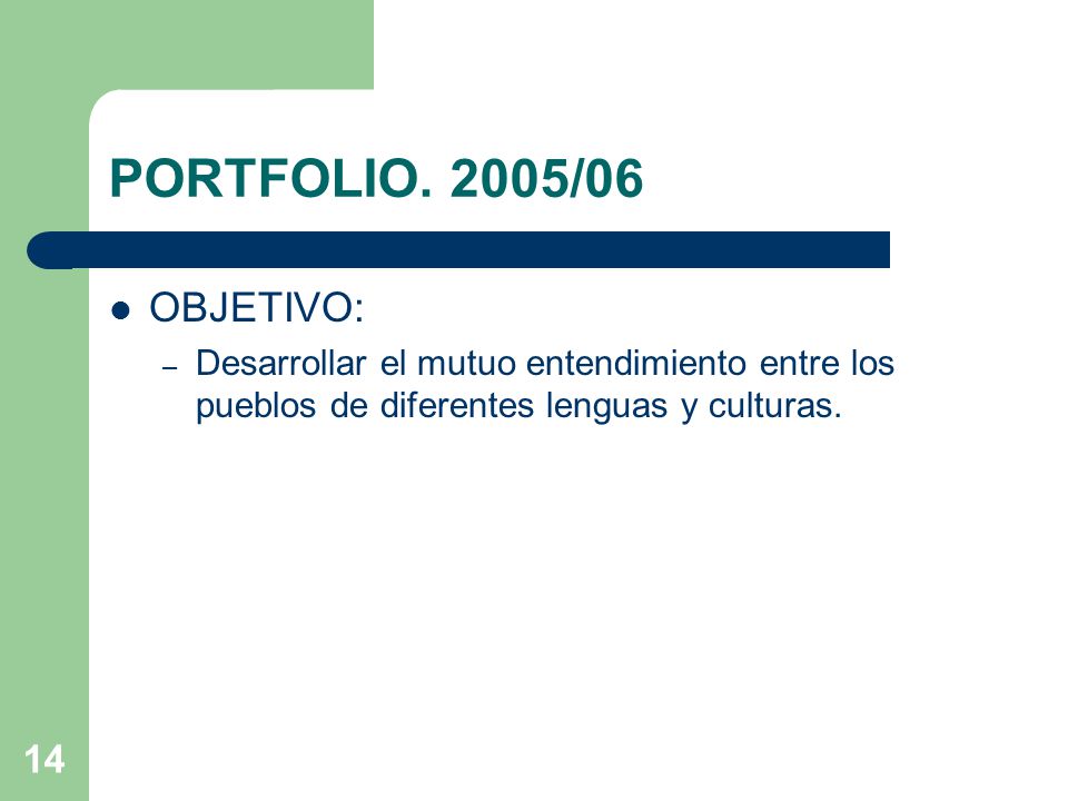 PORTFOLIO.