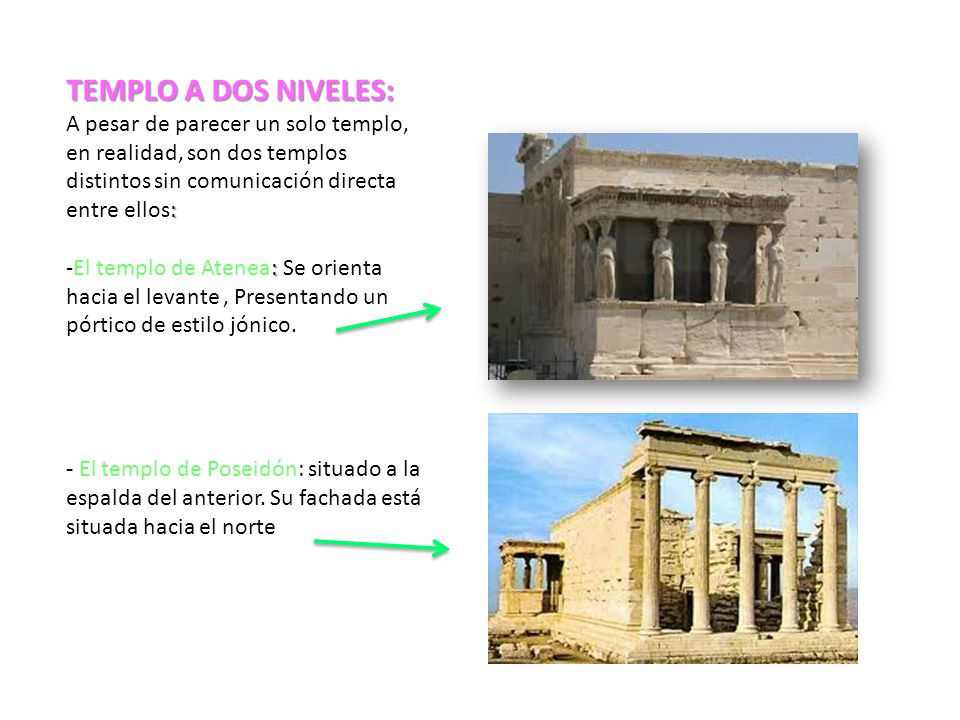 TEMPLO A DOS NIVELES: A pesar de parecer un solo templo, en realidad, son dos templos distintos sin comunicación directa entre ellos: