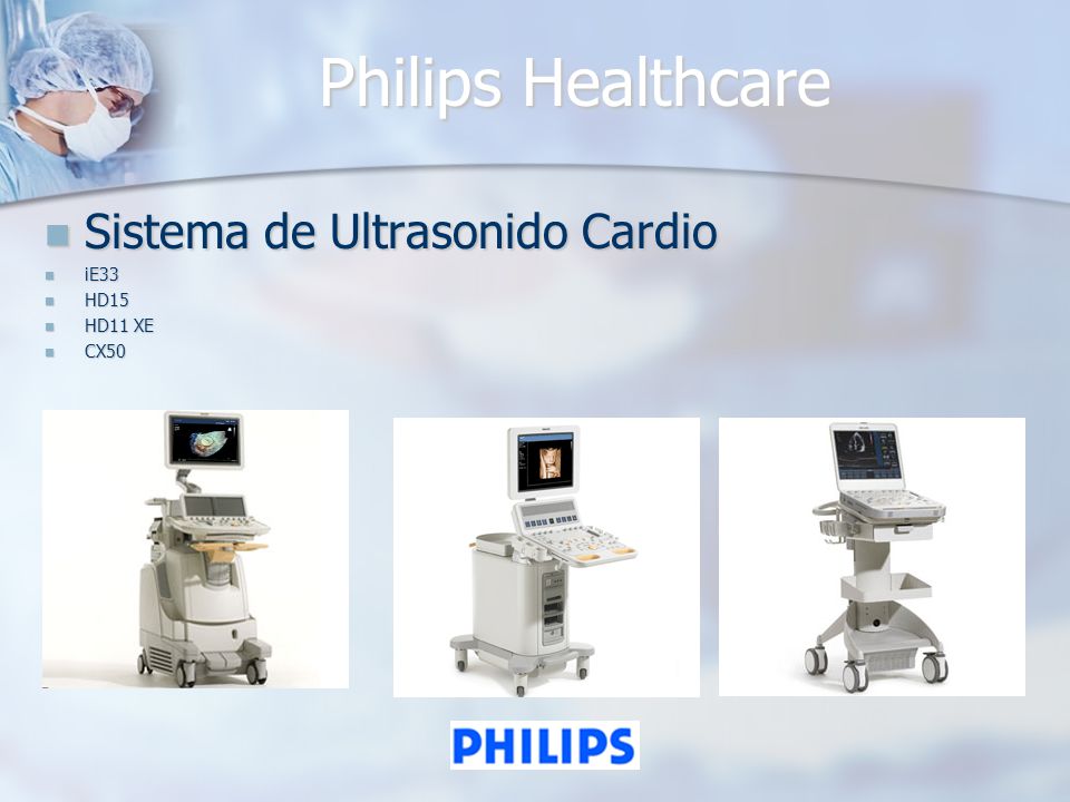 Philips Healthcare Sistema de Ultrasonido Cardio iE33 HD15 HD11 XE