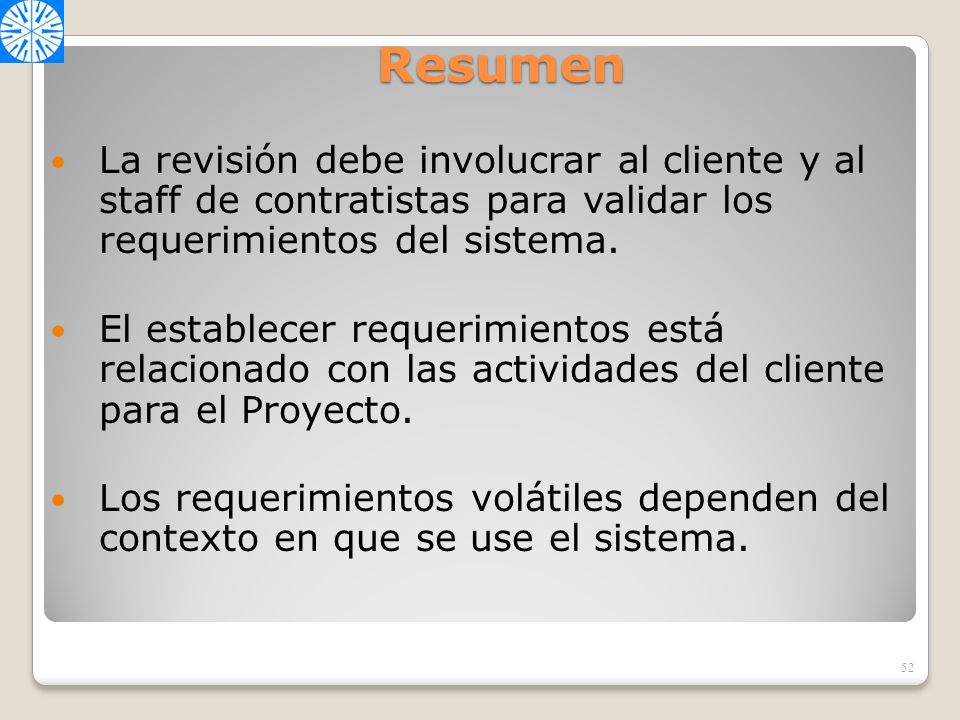 Notas de Clase Maestría en Sistemas de Información. Resumen.