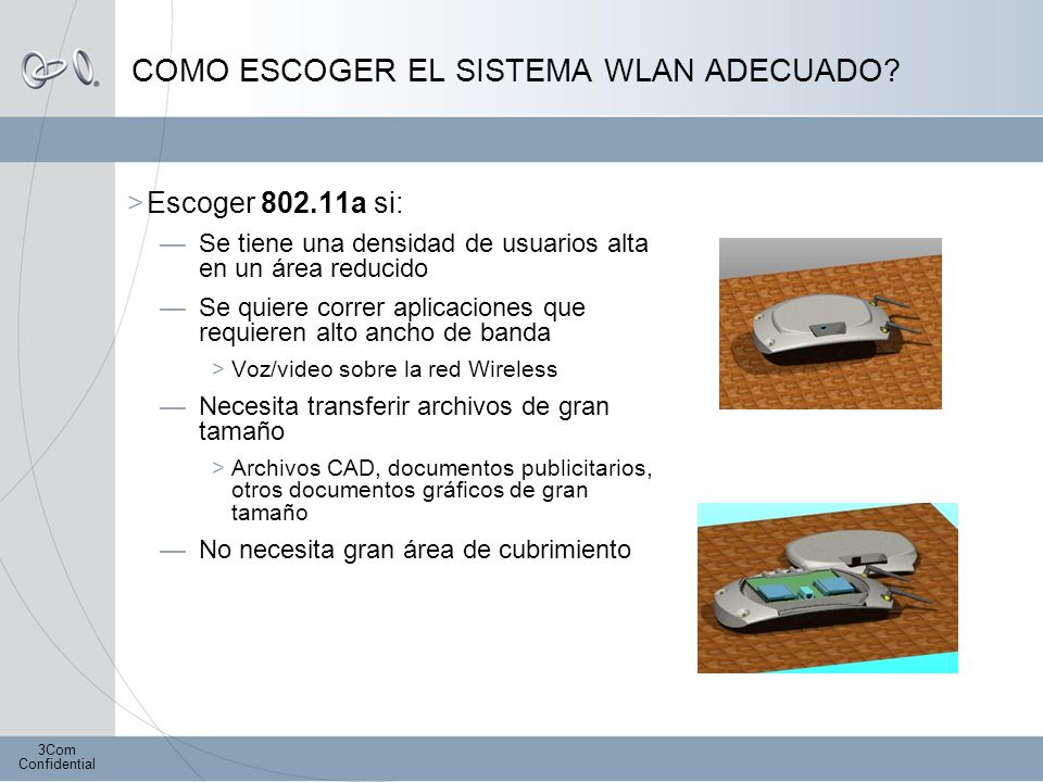 COMO ESCOGER EL SISTEMA WLAN ADECUADO