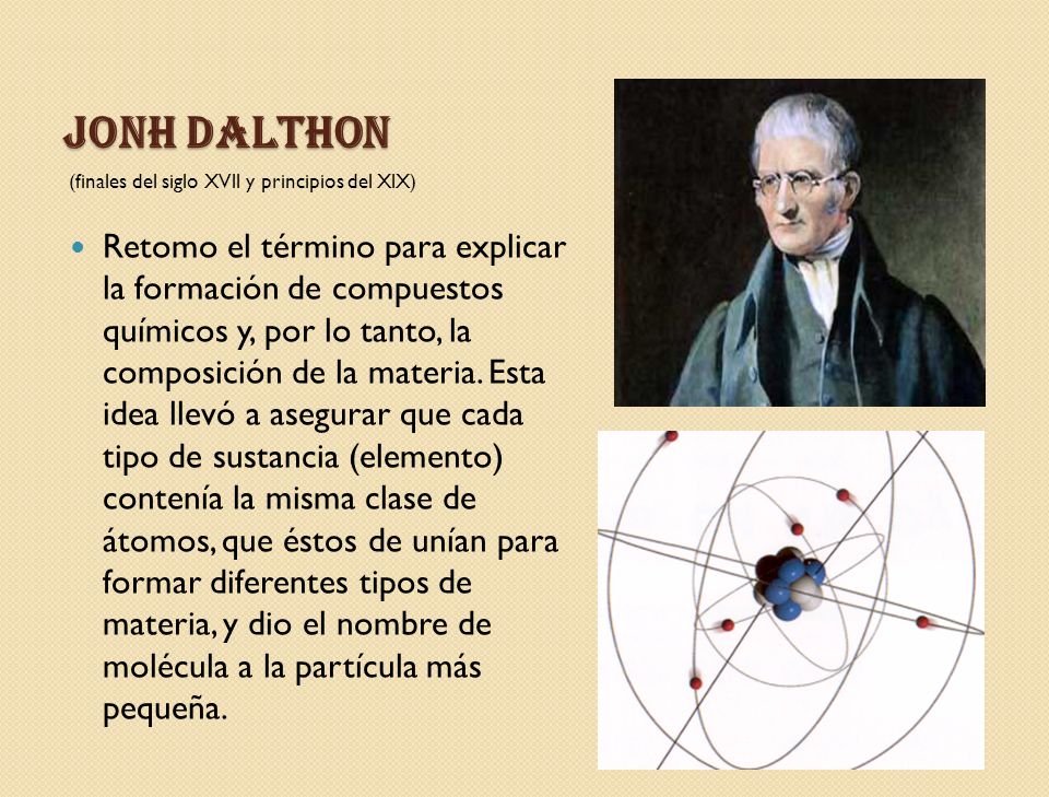 Jonh Dalthon (finales del siglo XVll y principios del XlX)