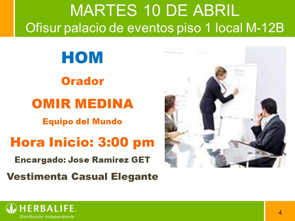 MARTES 10 DE ABRIL Ofisur palacio de eventos piso 1 local M-12B