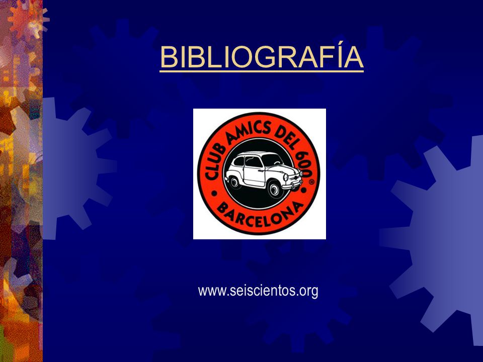BIBLIOGRAFÍA