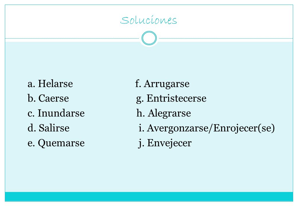 Soluciones