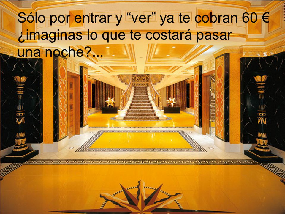 Sólo por entrar y ver ya te cobran 60 €