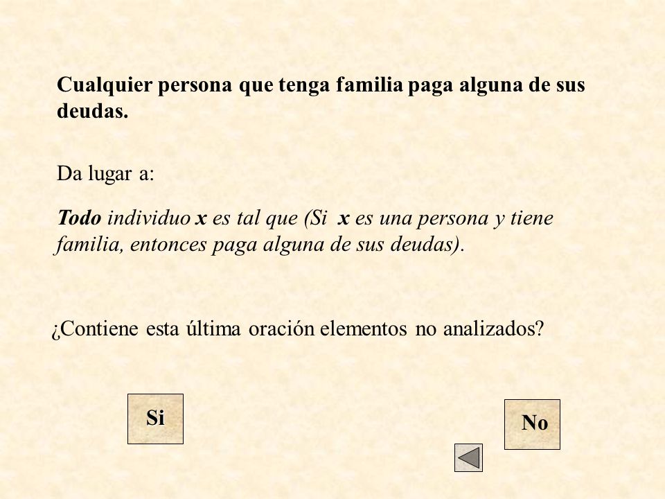 Cualquier persona que tenga familia paga alguna de sus deudas.