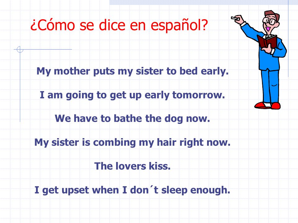 ¿Cómo se dice en español