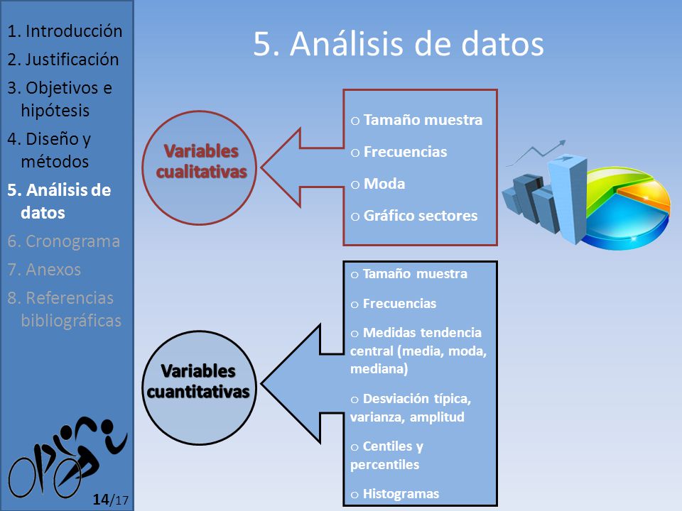 Variables cualitativas Variables cuantitativas