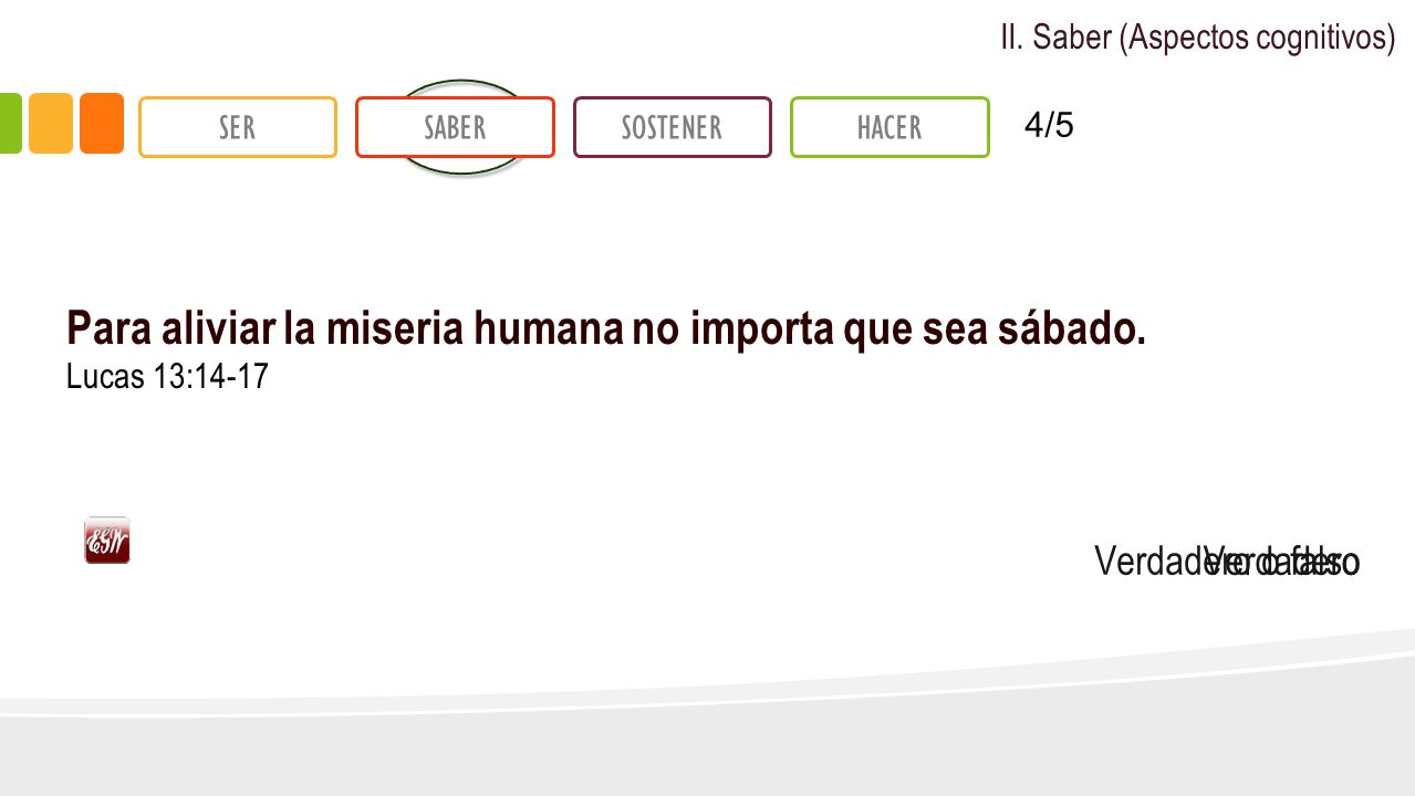 Para aliviar la miseria humana no importa que sea sábado.