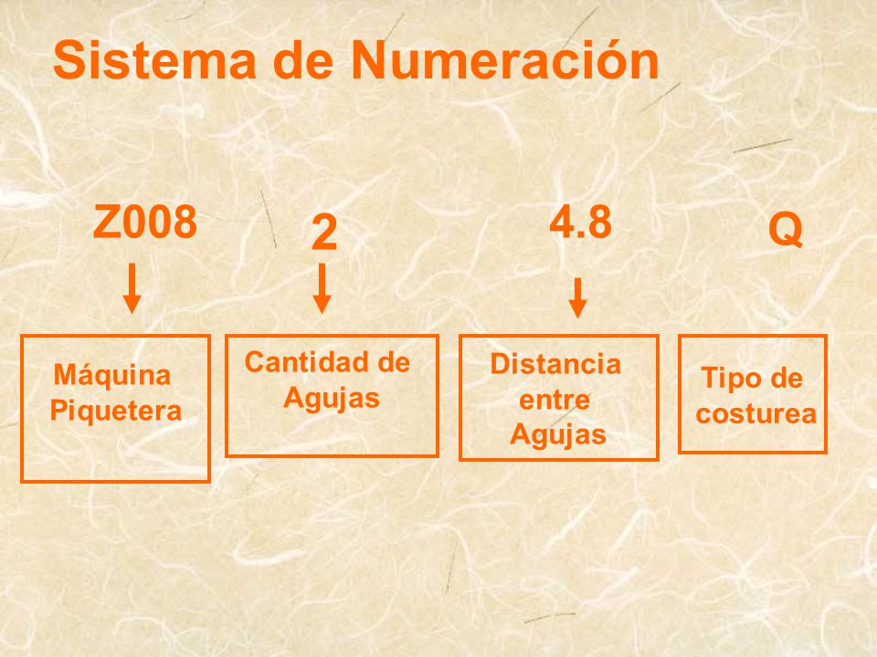 Sistema de Numeración 2 Z Q Cantidad de Distancia Máquina