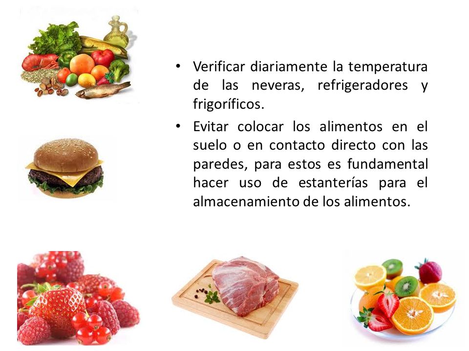 Verificar diariamente la temperatura de las neveras, refrigeradores y frigoríficos.
