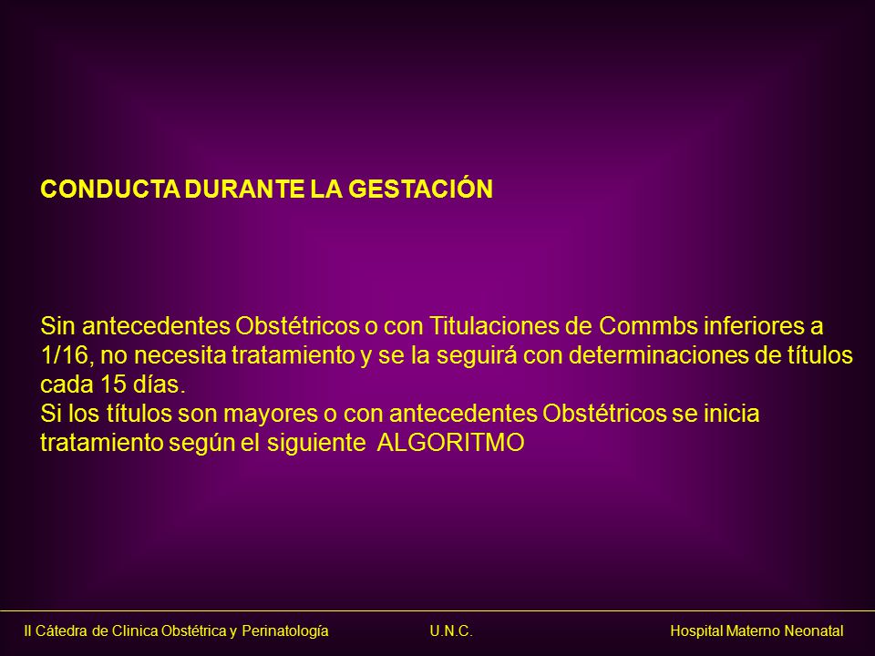 CONDUCTA DURANTE LA GESTACIÓN