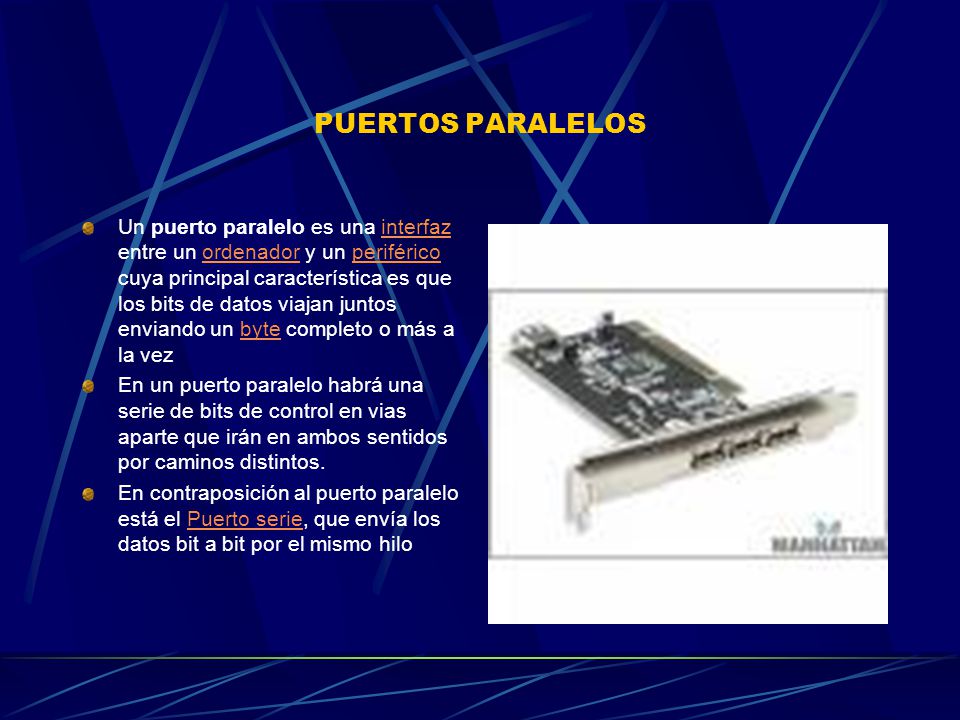 PUERTOS PARALELOS