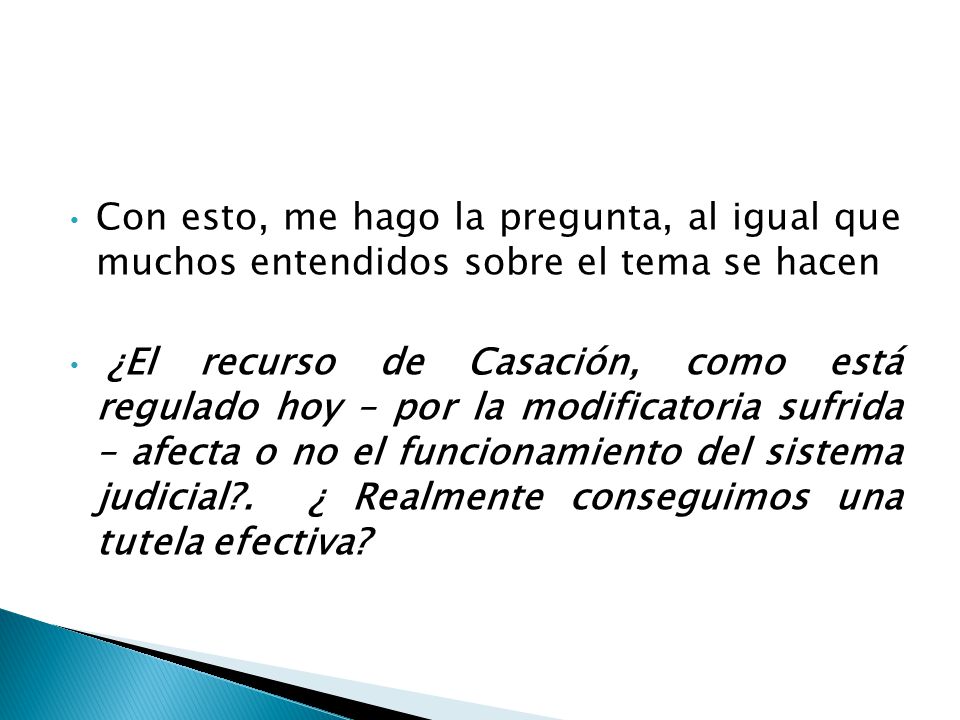 Con esto, me hago la pregunta, al igual que muchos entendidos sobre el tema se hacen