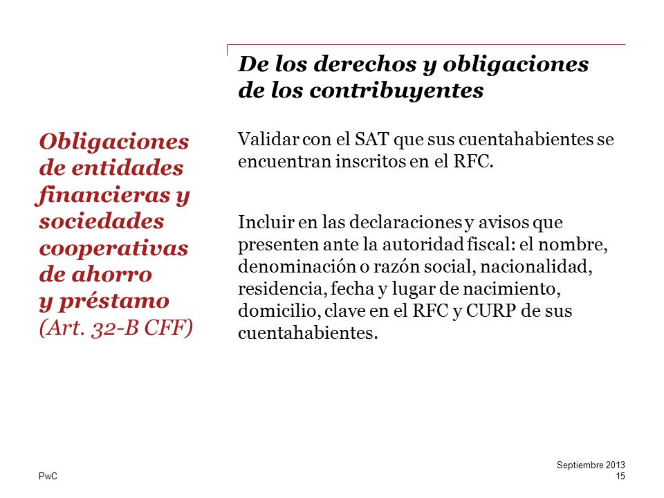 De los derechos y obligaciones de los contribuyentes