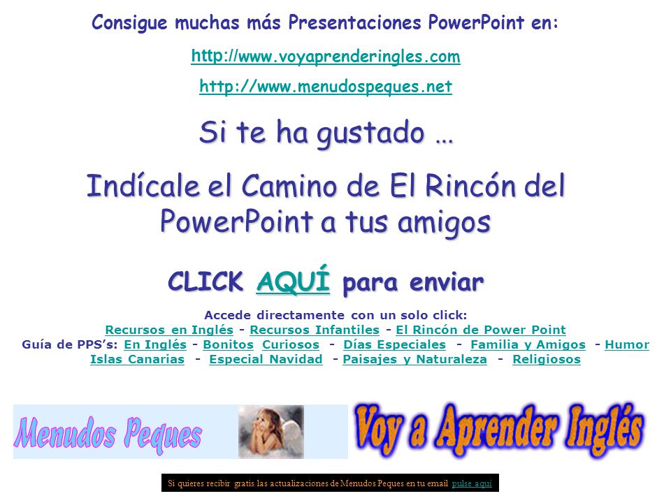 Indícale el Camino de El Rincón del PowerPoint a tus amigos