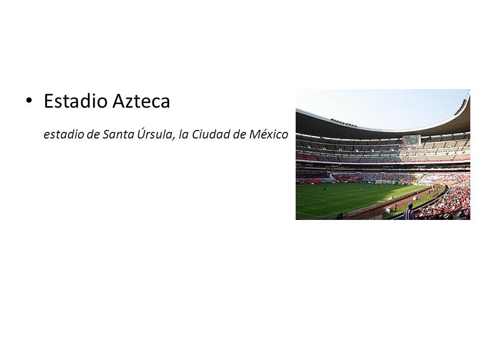 Estadio Azteca estadio de Santa Úrsula, la Ciudad de México