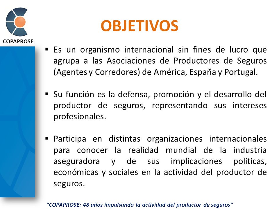 COPAPROSE: 48 años impulsando la actividad del productor de seguros