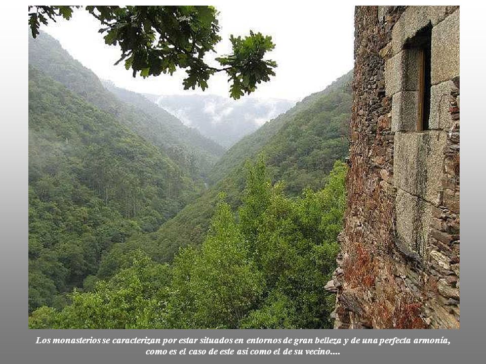 Los monasterios se caracterizan por estar situados en entornos de gran belleza y de una perfecta armonía, como es el caso de este así como el de su vecino....