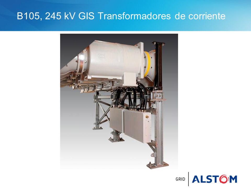 B105, 245 kV GIS Transformadores de corriente
