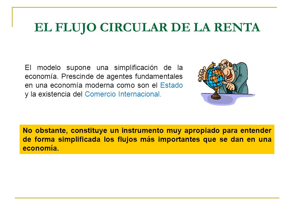 EL FLUJO CIRCULAR DE LA RENTA - ppt descargar