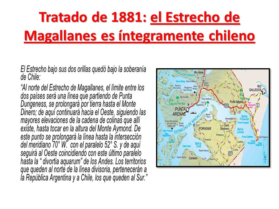 Tratado de 1881: el Estrecho de Magallanes es íntegramente chileno