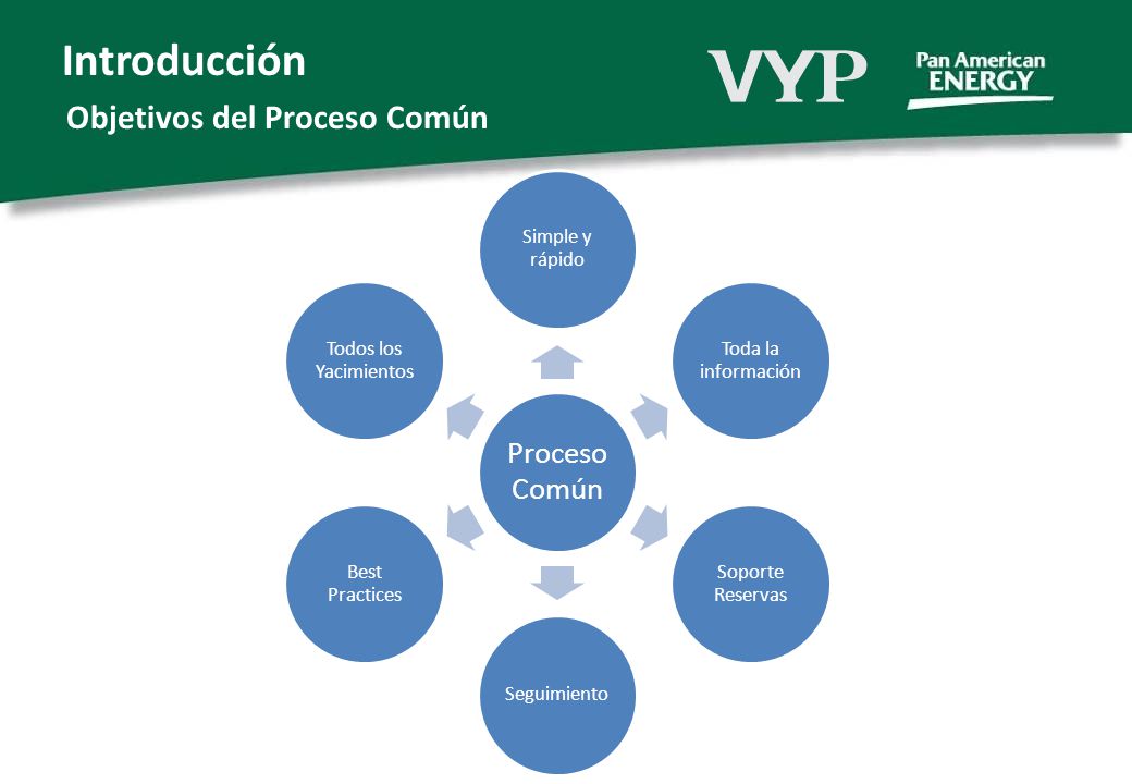 Introducción Objetivos del Proceso Común Proceso Común Simple y rápido