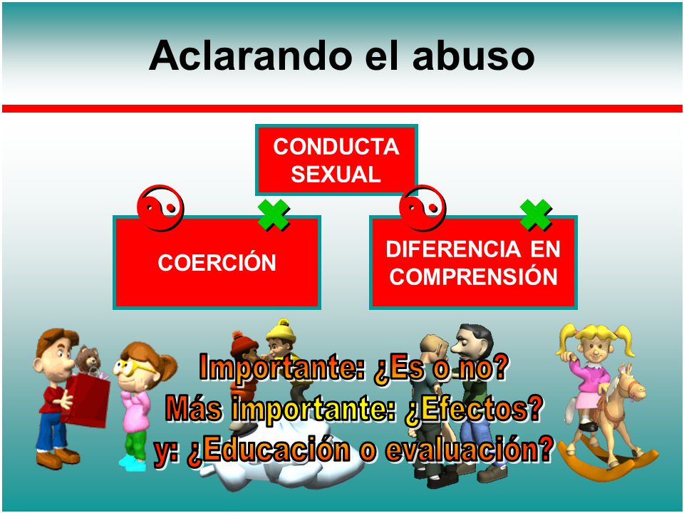     Aclarando el abuso Importante: ¿Es o no