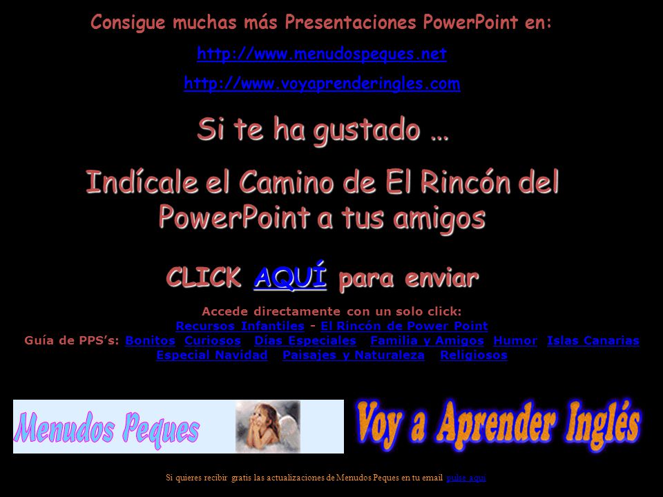 Indícale el Camino de El Rincón del PowerPoint a tus amigos