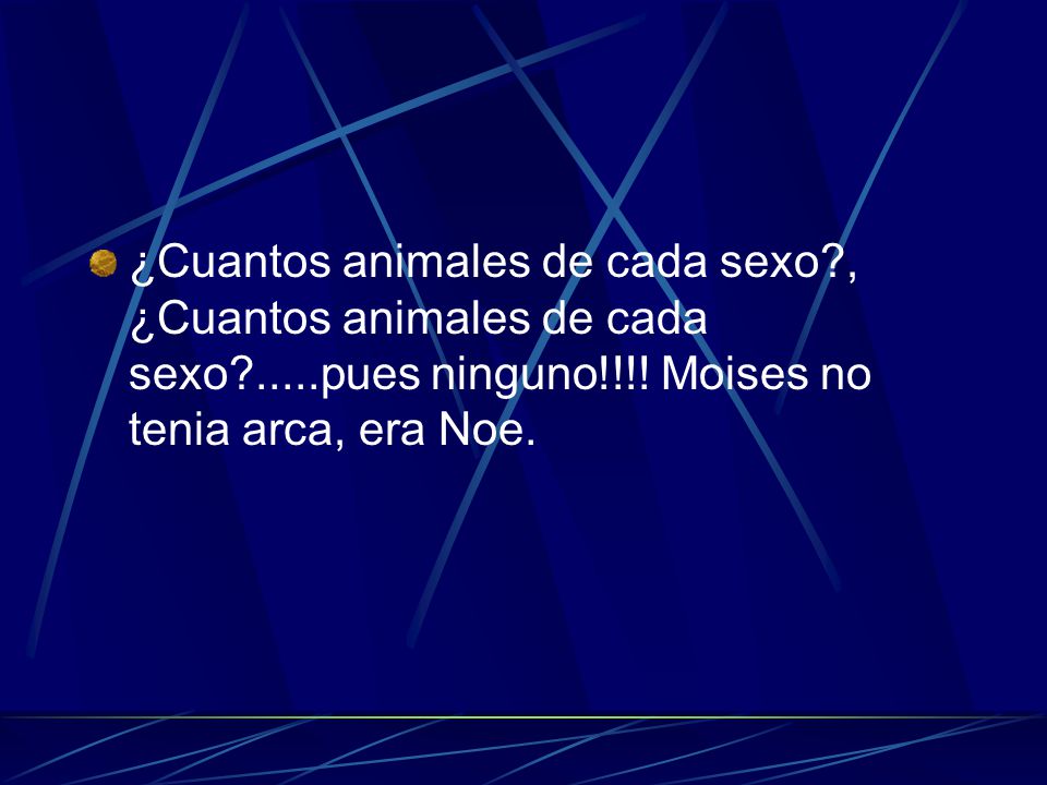 ¿Cuantos animales de cada sexo. , ¿Cuantos animales de cada sexo