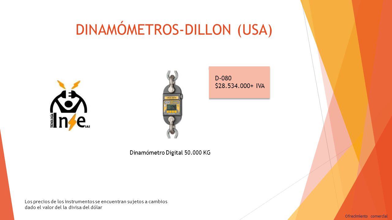 DINAMÓMETROS-DILLON (USA)