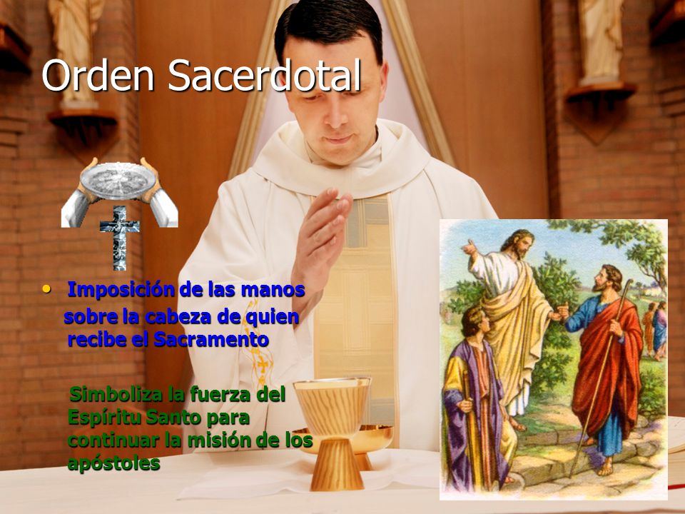 Orden Sacerdotal Imposición de las manos