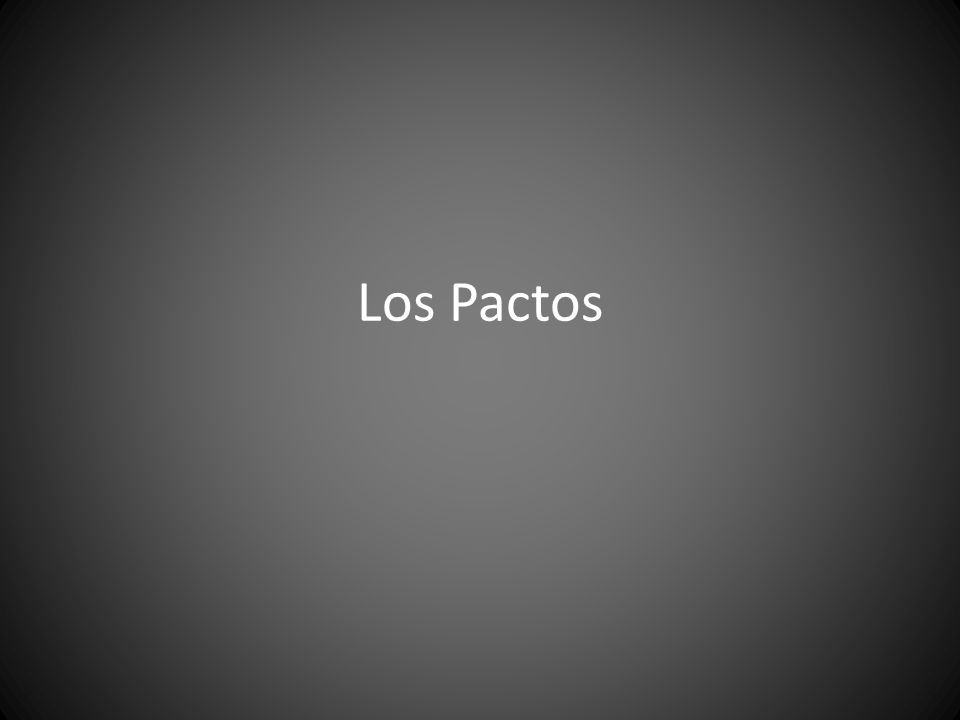 Los Pactos