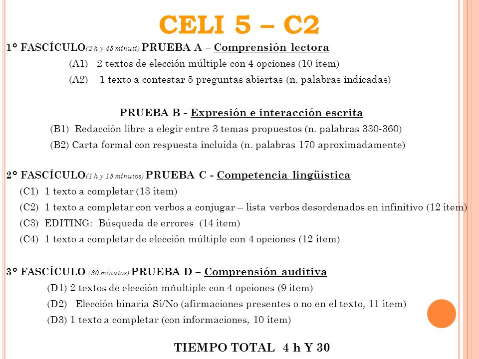 PRUEBA B - Expresión e interacción escrita