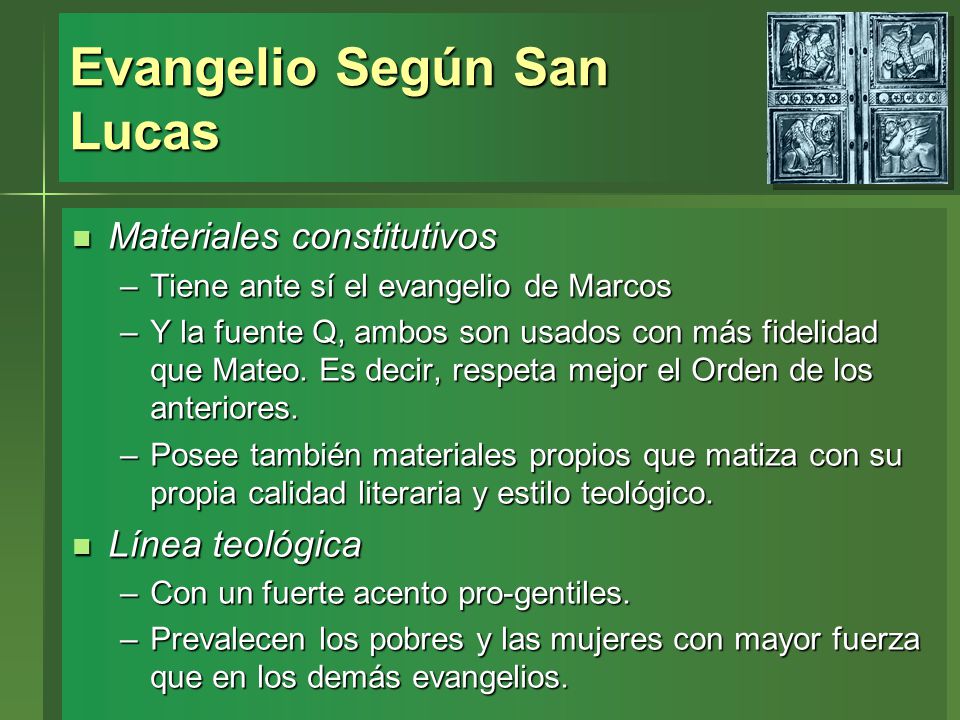 Evangelio Según San Lucas