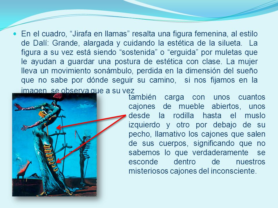 JIRAFA EN LLAMAS ” Salvador Dalí Colegio: FUNDACIÓN SANTAMARCA - ppt video  online descargar