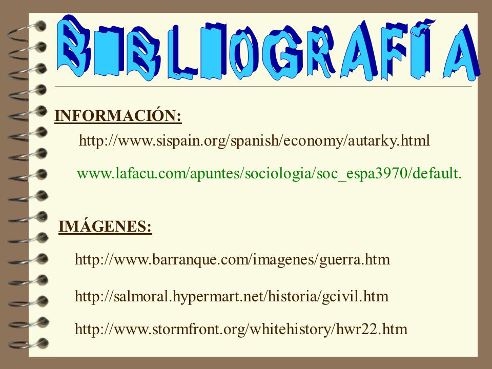 L O B Í I A F I B G R A INFORMACIÓN: